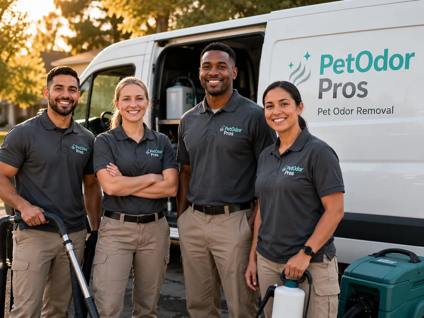 Pet Odor Removal team serving Pewamo, MI